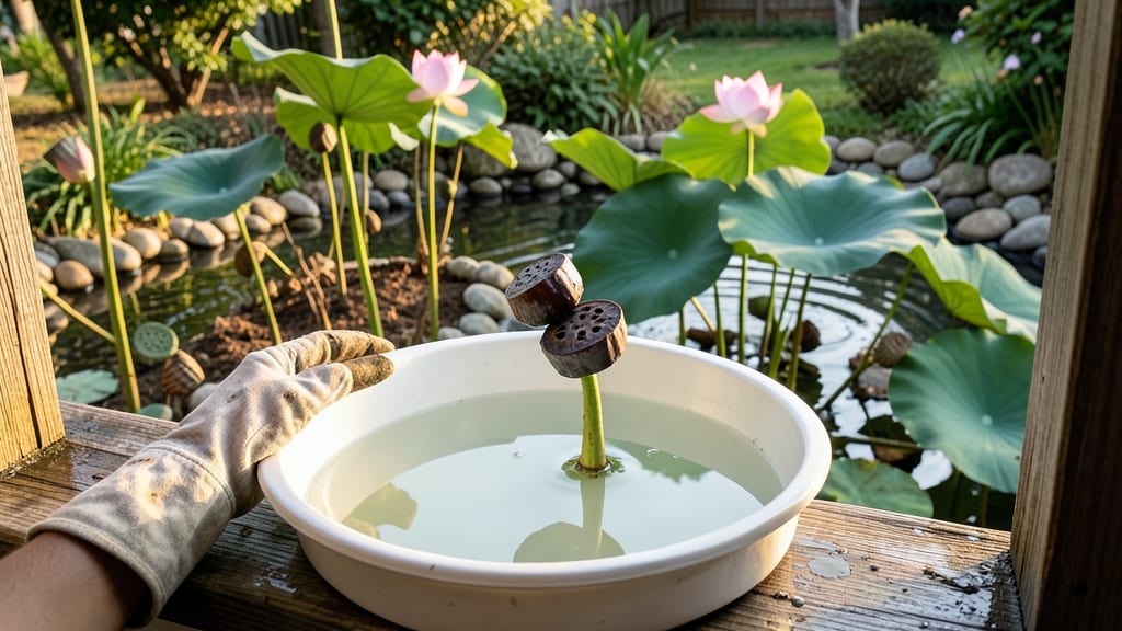 Lotus Seed Grow a Garden: Cold-Stratified Sprouts in 60 Days
