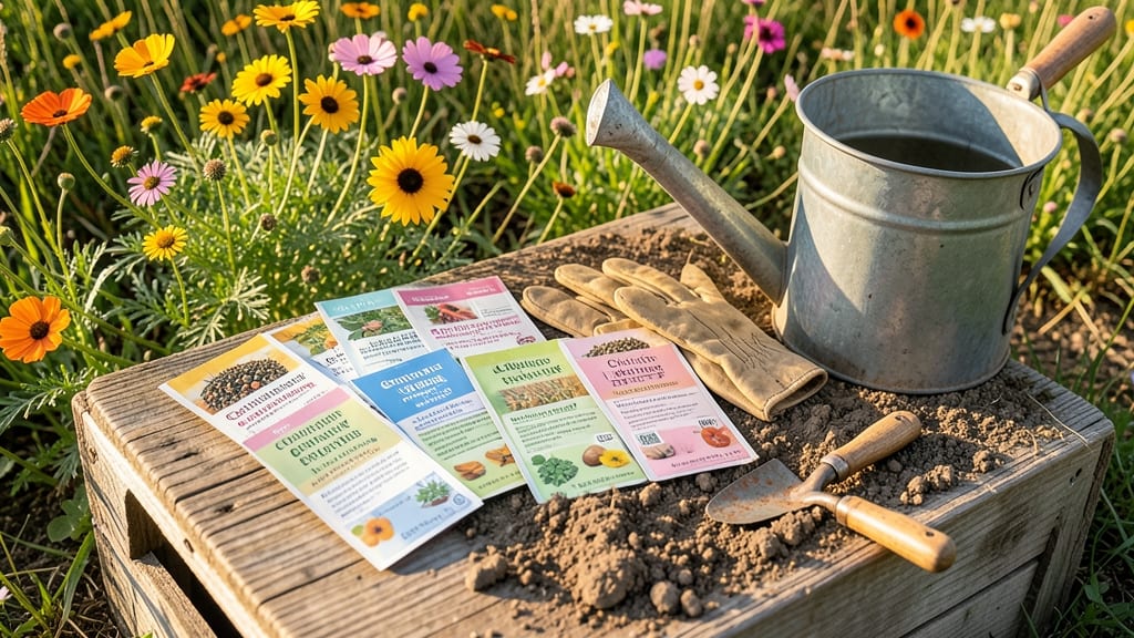 Wildflower Seed Packets: Year-Round Blooms With Zero-Waste Harvesting