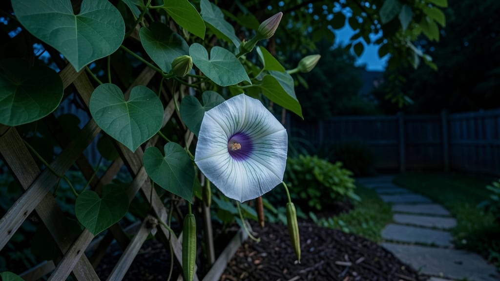Moonflower Plant Seed Pods: Twist-Resistant Harvesting for Zero-Waste Seed Saving