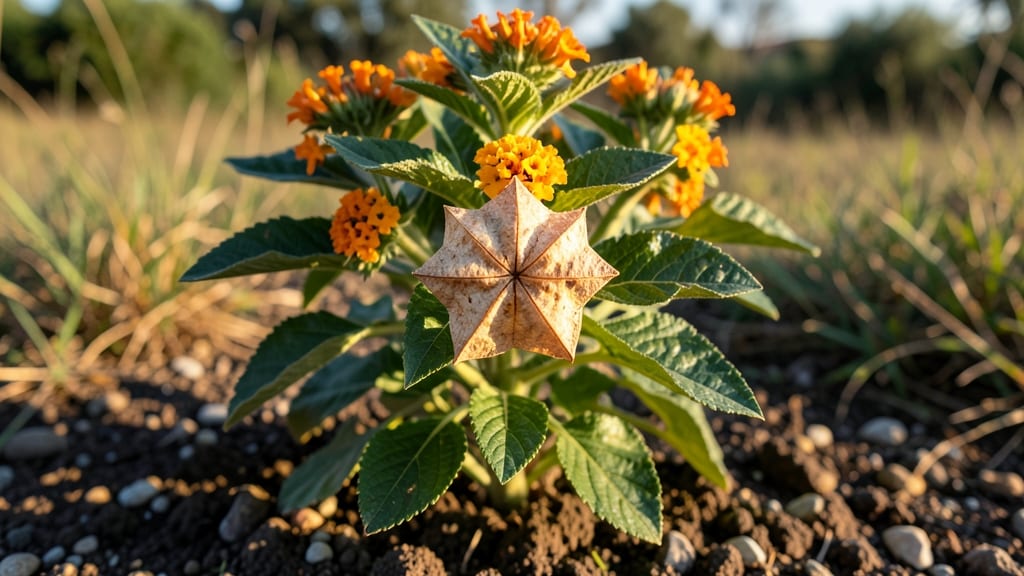 Lantana Seed Pods: Heat-Dried Viability Test Before Storage