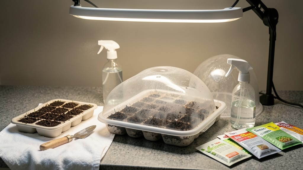 Burpee Seed Starting System: Twist-Free Pod Harvesting for Viable Seeds