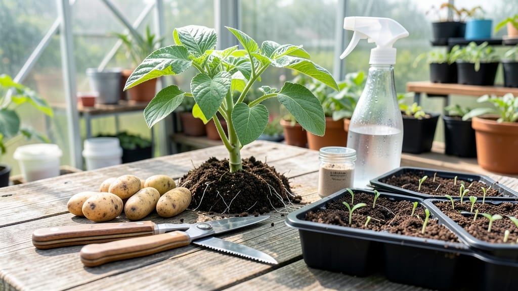 Cutting Seed Potatoes: Prevent Twist-Damage for Stronger Sprouts