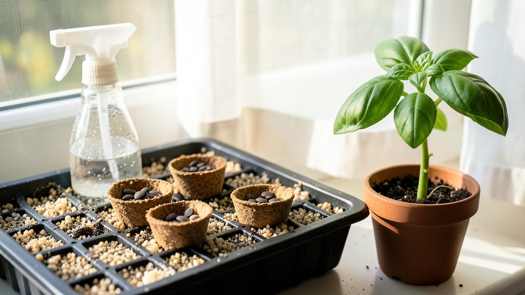 How to Grow Basil From Seed Indoors: Fast Germination in 7 Days