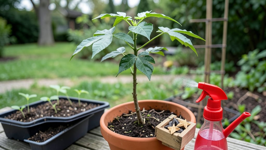 Starfruit Seed Grow a Garden: Tropical Vines From Kitchen Scraps in 60 Days