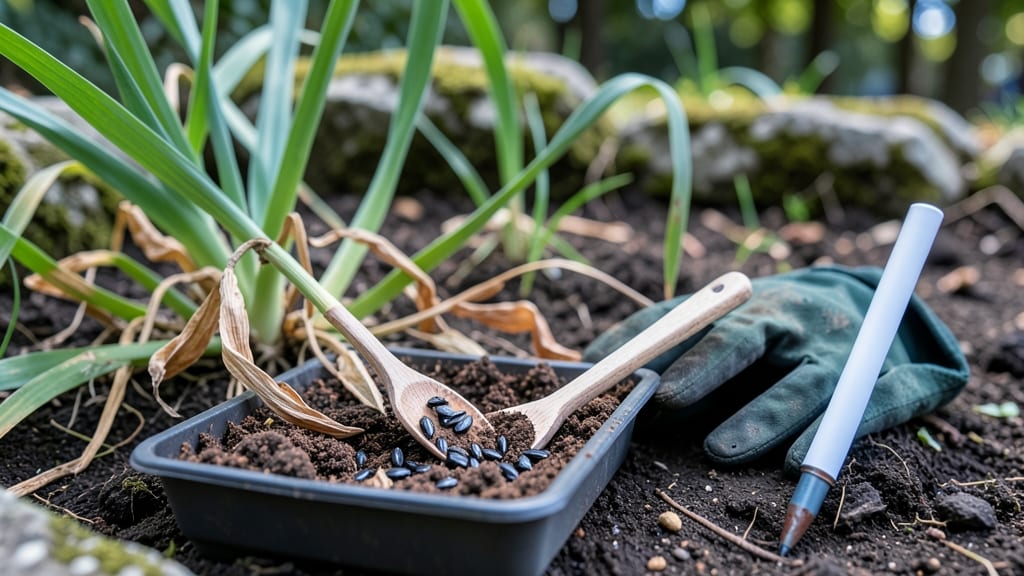 Planting Iris Seed Pods: Gentle Twist-and-Dry Method for Next Year’s Blooms
