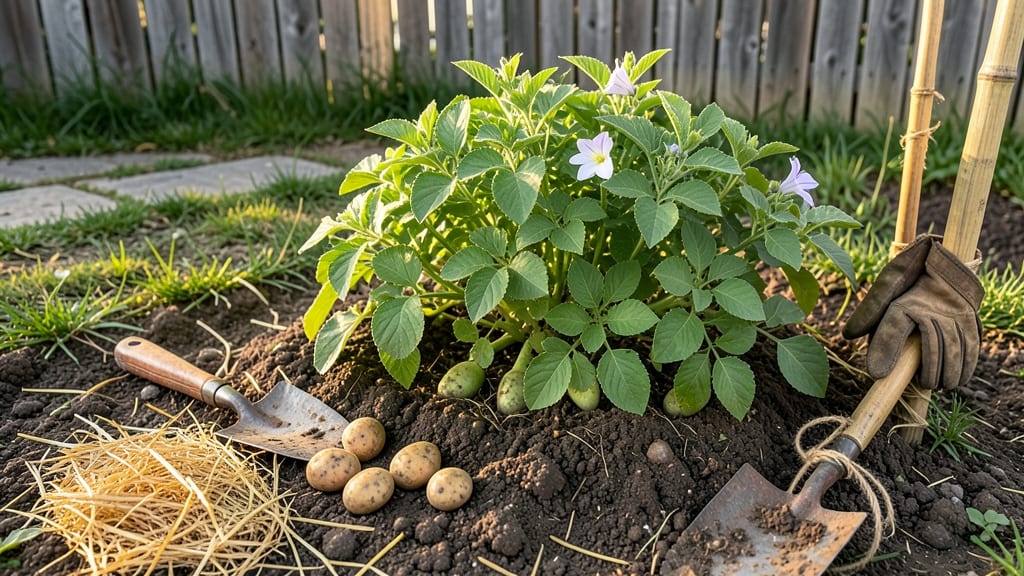 How to Plant Seed Potatoes in the Ground: Layered Soil Tricks for Maximum Yield