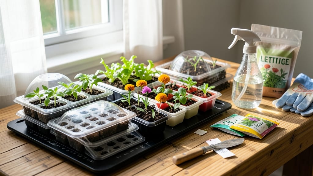 Seed Starter Kits: Fast-Germination Soil Mix for Blooming Success