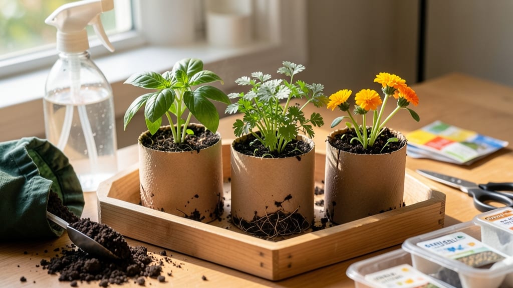Toilet Paper Seed Starters: Zero-Waste Sprouting in 7 Days