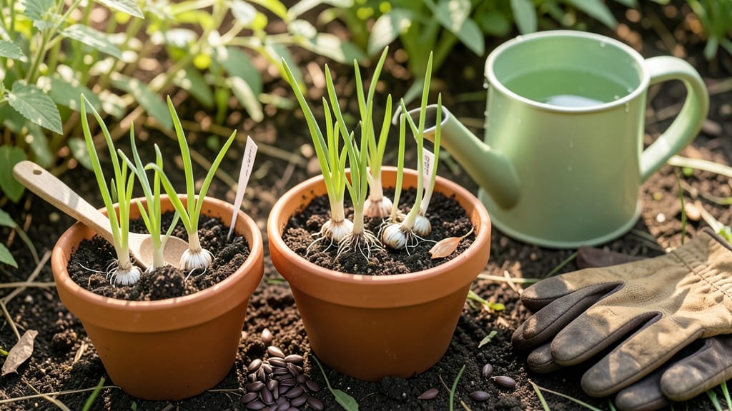 How to Grow Onions from Seed in Pots: Container-Friendly Green Onions Ready in 60 Days