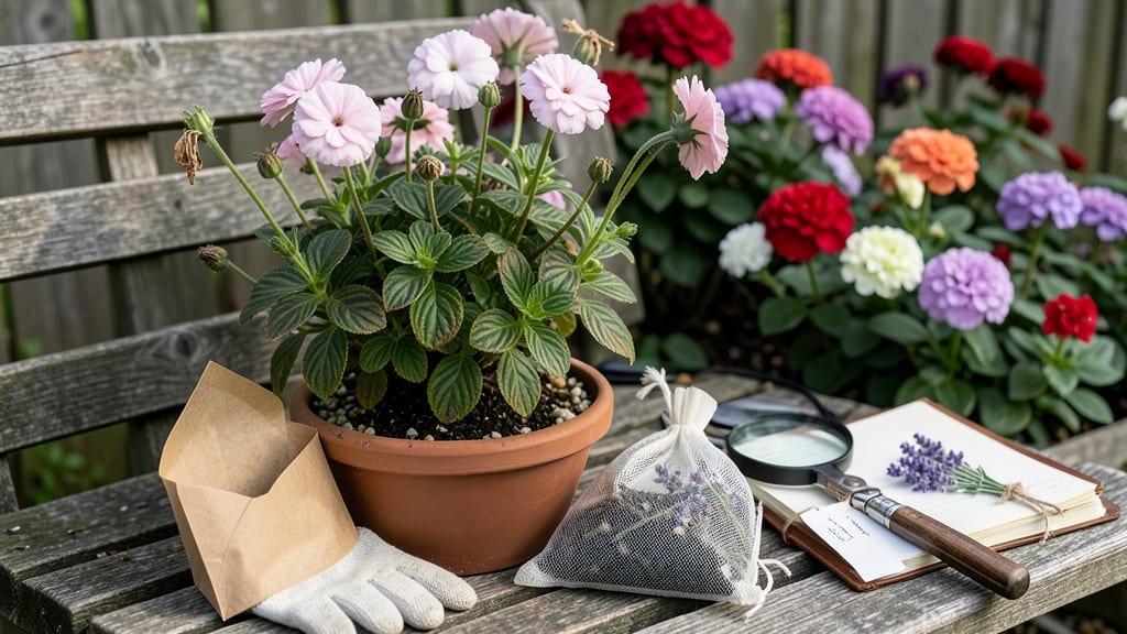 Geranium Seeds Collection: Dry and Store for Next Season’s Fragrant Blooms