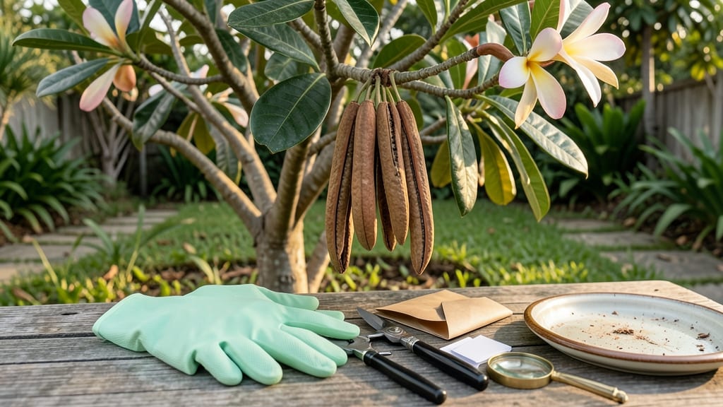 How to Harvest Plumeria Seed Pods: Gentle Twist-and-Pop for Zero-Waste Collection