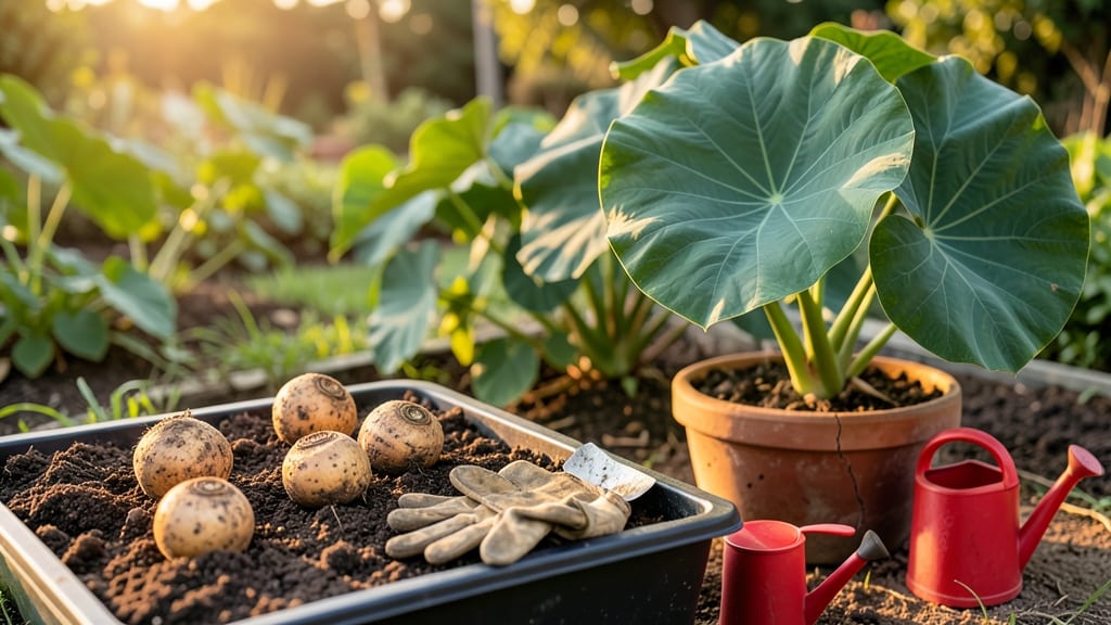 Elephant Ear Seed Grow a Garden: Giant Leaves in 90 Days With Zero Twist Stress