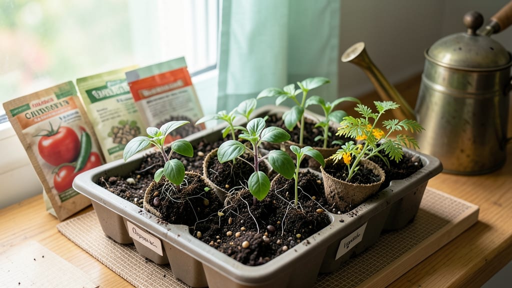 Organic Seed Starter Mix: Lightweight Loam for Fast Germination and Strong Starts