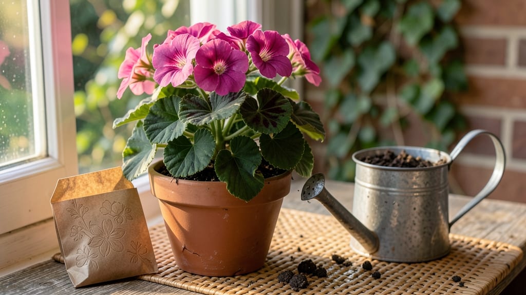 Seed Geranium Care: Thriving With Minimal Fuss and Year-Round Blooms