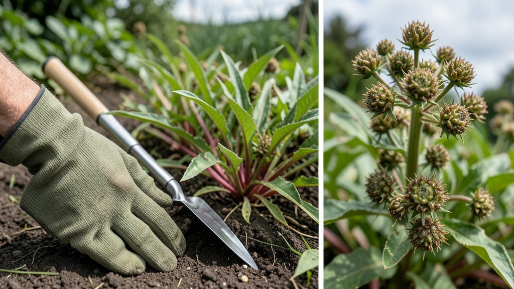 Sticky Seed Weed: Pods That Pop Open for Zero-Waste Harvesting