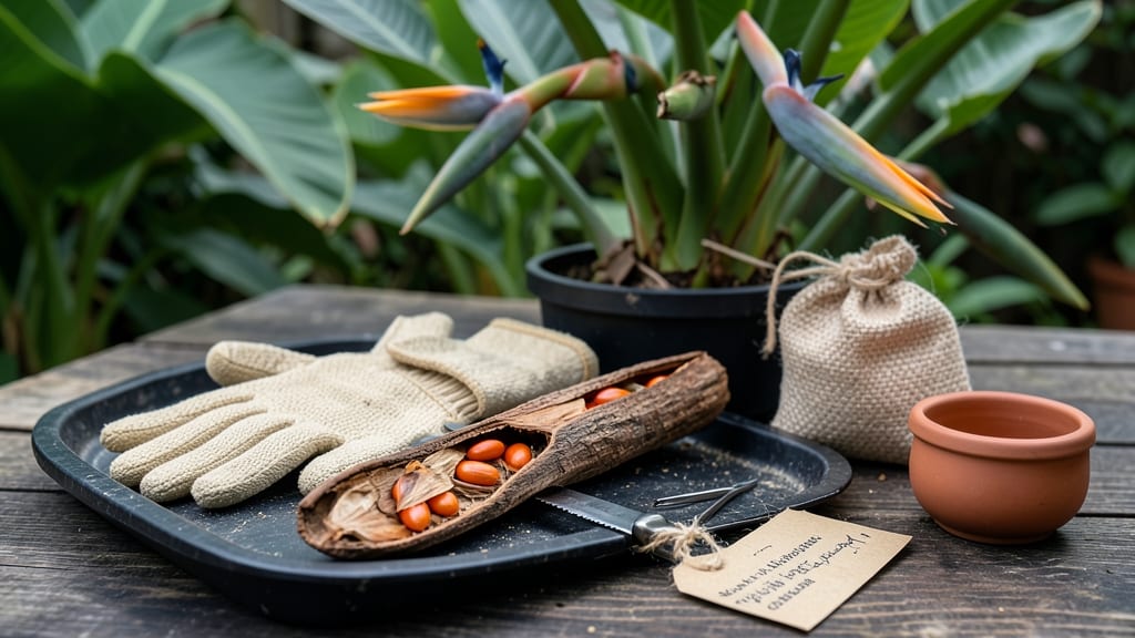 Bird Of Paradise Seed Pods: Twist-Resistant Harvesting for Zero-Waste Seed Saving