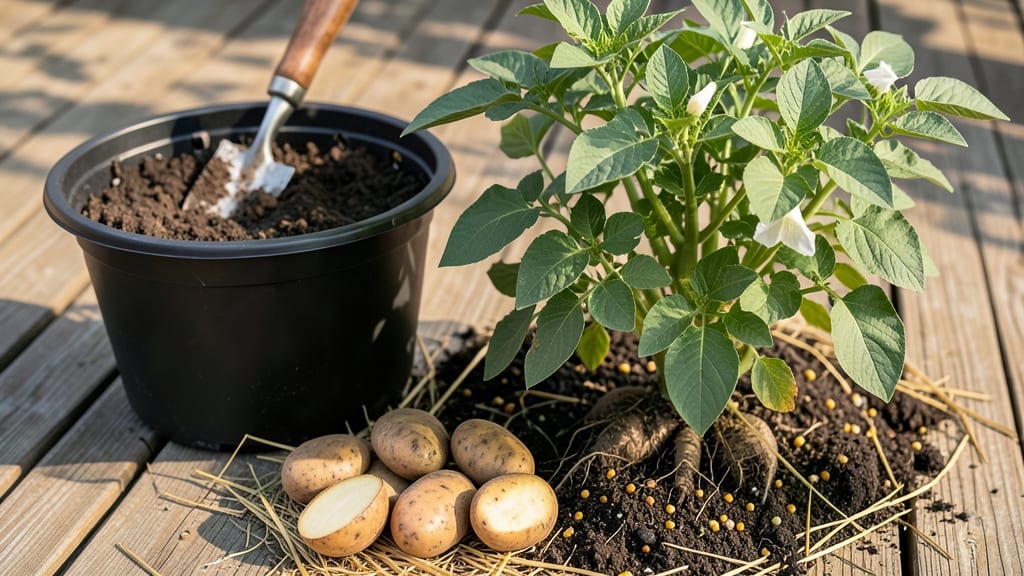 How to Grow Seed Potatoes in Containers: Space-Saving Harvest in 12 Weeks