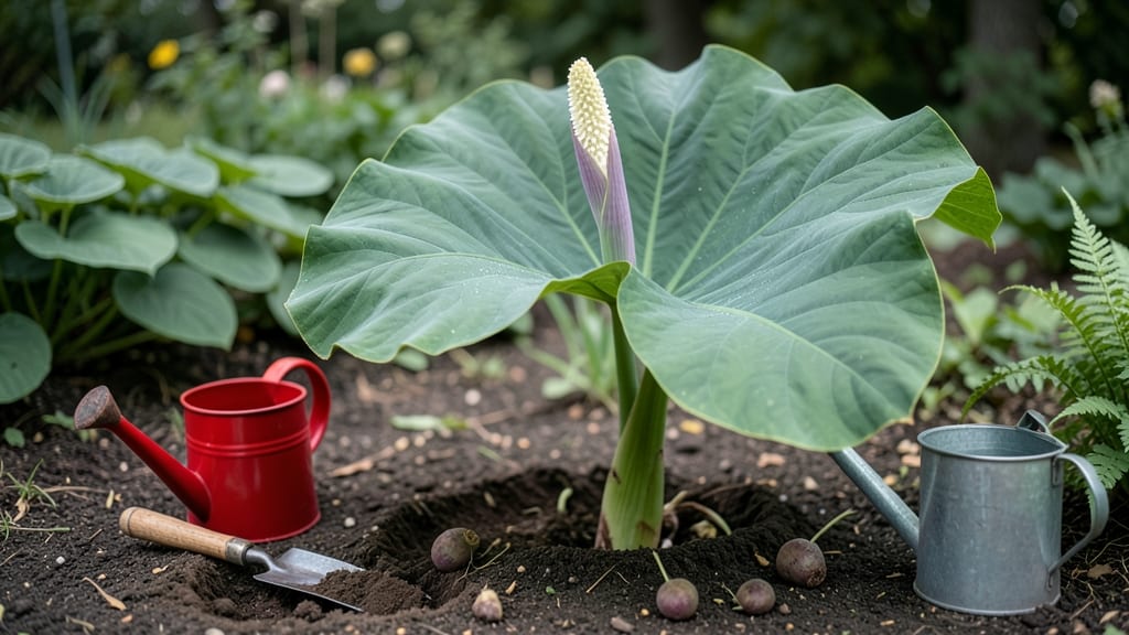 Taro Flower Seed Grow a Garden: Germinate Blooms in 60 Days With Cold Stratification