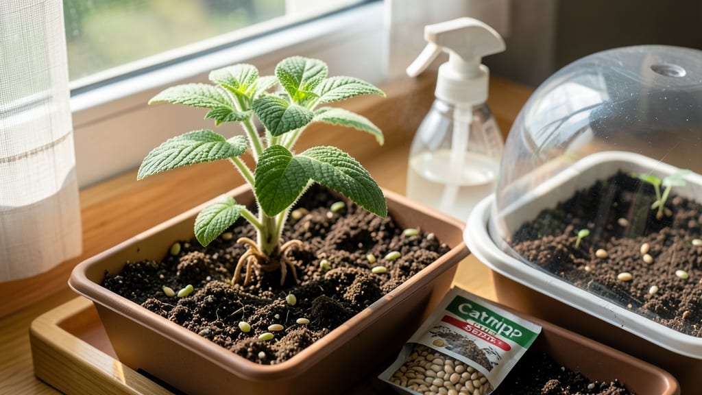 How to Grow Catnip from Seed Indoors: Fast Germination in 7 Days Without Soil