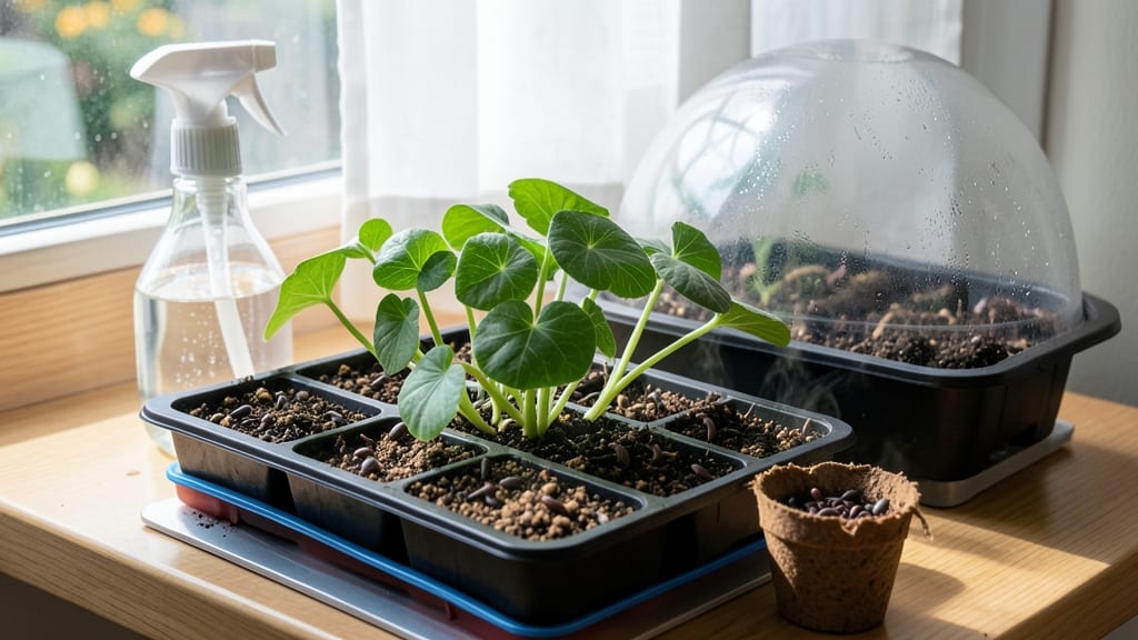 Nasturtium Seed Starting: Humidity-Controlled Pods That Pop Open for Zero-Waste Harvesting