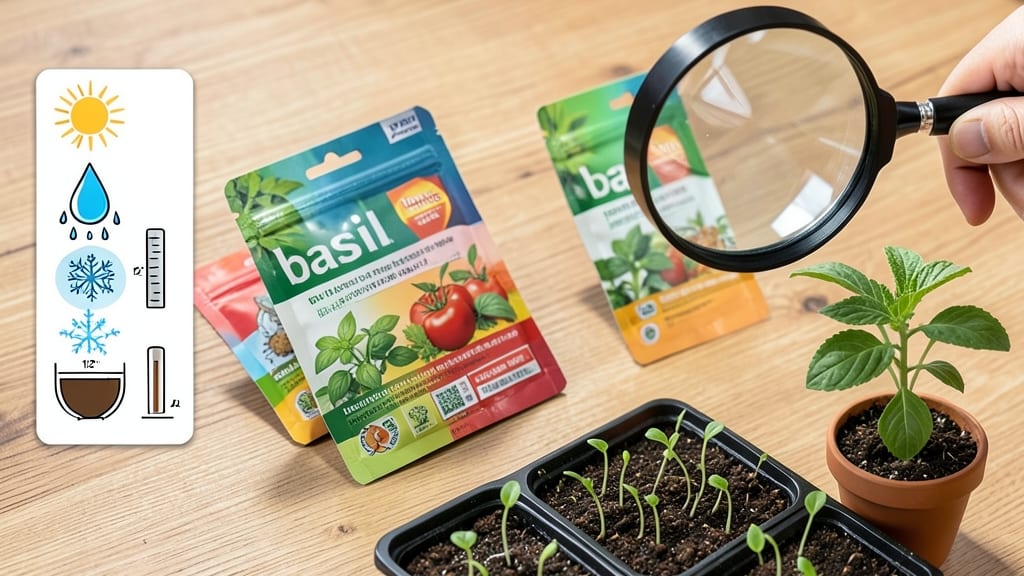 How to Read a Seed Packet: Decode Planting Zones, Days to Harvest, and Grower Tips
